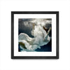 \"Float 3\" Matted and Framed Black 30x30 Wall Art
