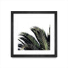 \"Cape Storm\" Matted and Framed Black 30x30 Wall Art