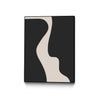 \"Black Shapes\" Canvas Framed Black 18x24 Wall Art