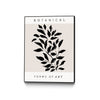 \"Forms Of Art\" Canvas Framed Black 18x24 Wall Art