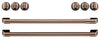 Café Electric Range Brushed Copper Knobs and Handles Set - CXFCEHKPMCU