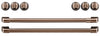 Café Induction Range Brushed Copper Knobs and Handles Set - CXFCHHKPMCU