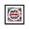 \"Its Here To Stay\" Matted and Framed Black 36x36 Wall Art