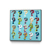 \"Pop The Question\" Canvas Framed Black 20x20 Wall Art