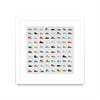 \"Life Is Short Buy The Shoes\" Matted and Framed White 30x30 Wall Art