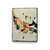 \"Charred Memorbilia\" Canvas Framed Black 24x32 Wall Art