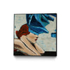 \"On The Rocks\" Canvas Framed Black 20x20 Wall Art
