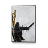 \"Lever Down\" Canvas Framed Black 24x36 Wall Art