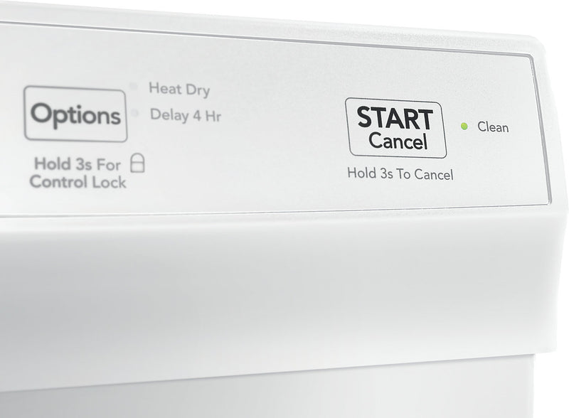 Frigidaire 24\" 55 dBA Built-In Front-Control Dishwasher - White - FFCD2413UW
