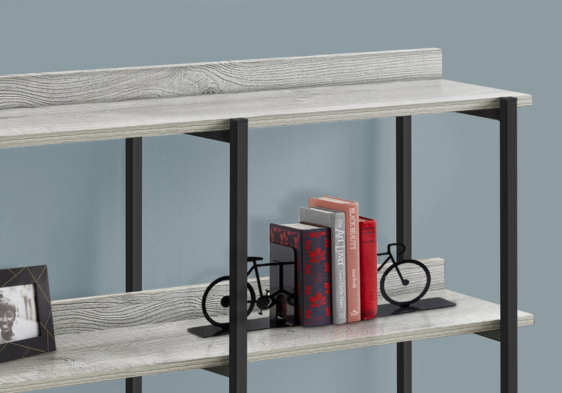 Grey and Black Console Table