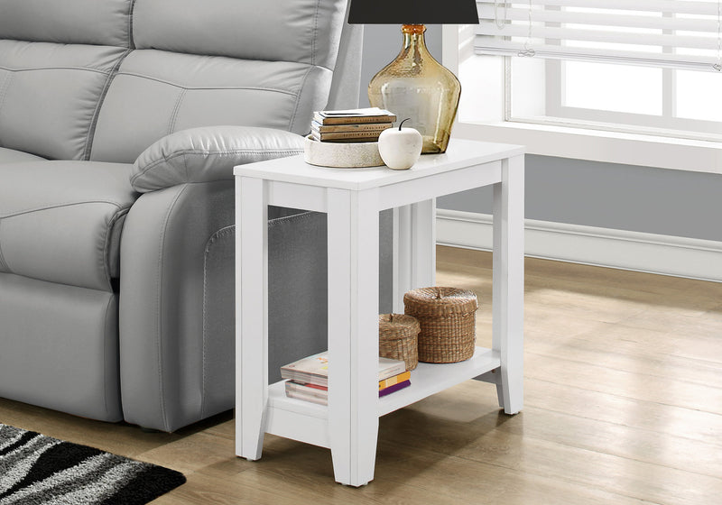 White Accent Table