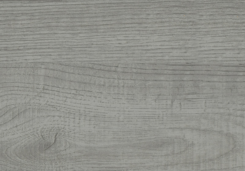 Grey Wood-Look and Black Metal Bench