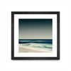 \"Cristal Surf\" Matted and Framed Black 36x36 Wall Art