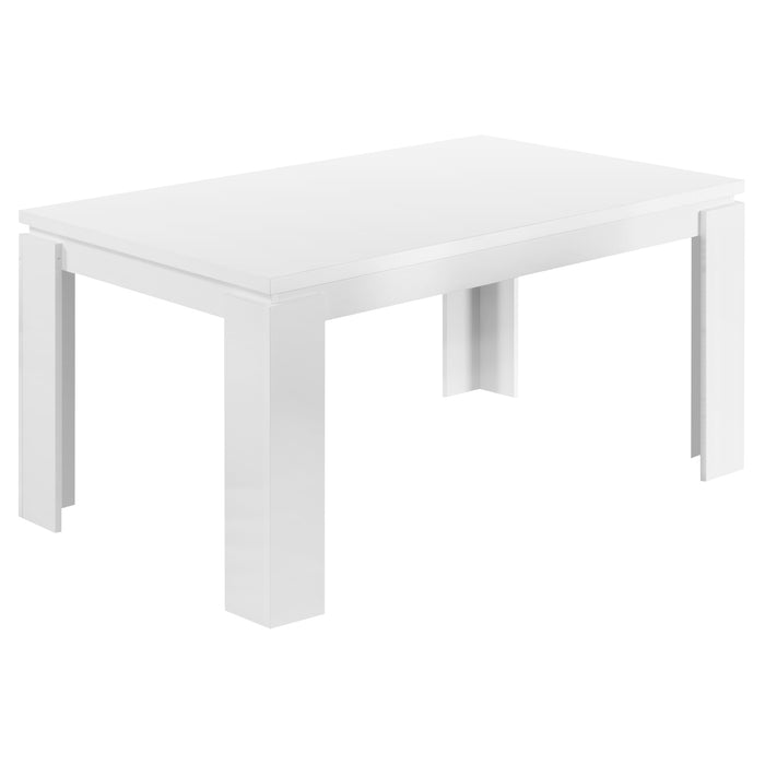 Rectangular Dining Table - White