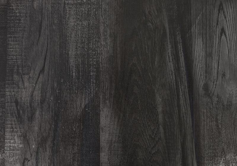 Black Reclaimed Wood-look Dining Table