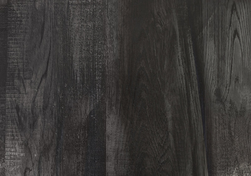 Black Reclaimed Wood-look Dining Table