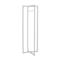 White Metal Coat Rack