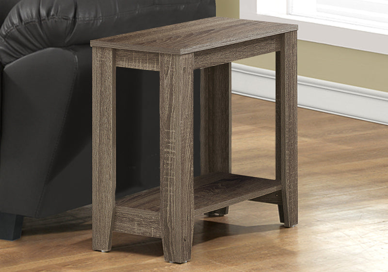 Dark Taupe Accent Table