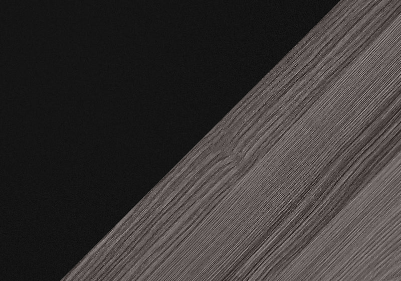 Black, Grey Top Accent Table