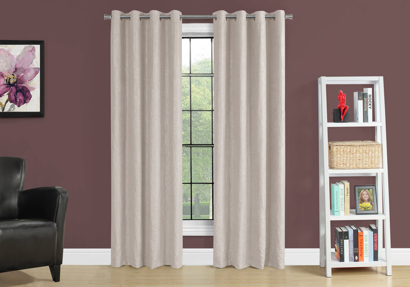 Ivory Darkening 2-Piece Curtain Panel - 52\" x 84\"