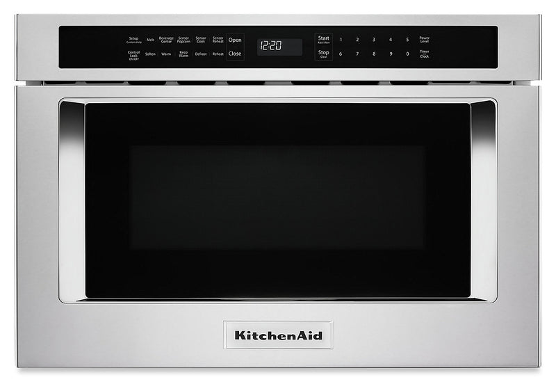 KitchenAid 1.2 Cu. Ft. Built-In Microwave with 950 Watts Cooking - Stainless Steel - KMBD104GSS
