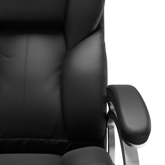Lodwig 26\" Deluxe Office Chair - Black Faux Leather