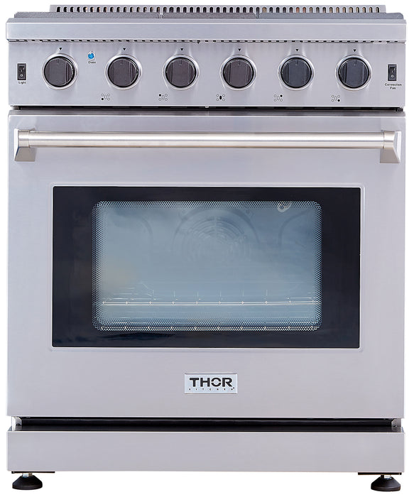 Thor Kitchen 30\" 4.5 Cu. Ft. Freestanding Gas Range - LRG3001U-SS