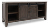 Madison 60\" Rustic TV Stand with Storage and Cable Management for TVs up to 65\"- Brown