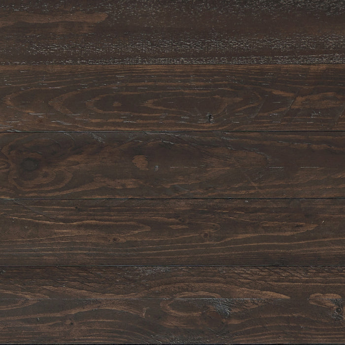 Madison 16\" Rustic Chairside Table with Storage - Grey Brown Wood