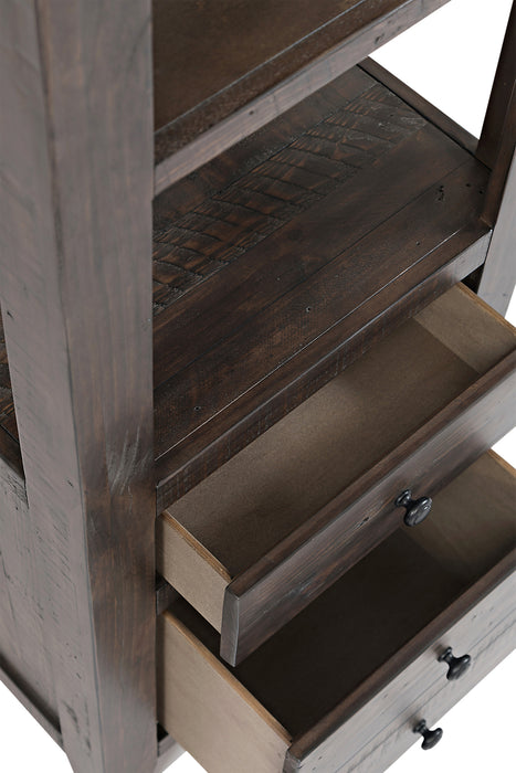 Madison Bookcase Pier – Brown