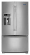 Maytag 36\" 27 Cu. Ft. French-Door Refrigerator - Fingerprint Resistant Stainless Steel - MFT2772HEZ