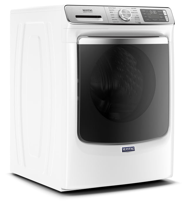 Maytag 5.8 Cu. Ft. Smart Front-Load High-Efficiency Steam Washer - White - Stackable - MHW8630HW