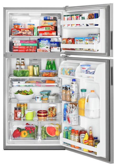 Maytag 33\" 21 Cu. Ft. Top-Mount Refrigerator - Fingerprint Resistant Stainless Steel - MRT311FFFZ
