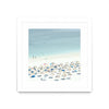 \"Sesimbra I\" Matted and Framed White 36x36 Wall Art