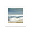 \"East Coast Ii\" Matted and Framed White 36x36 Wall Art
