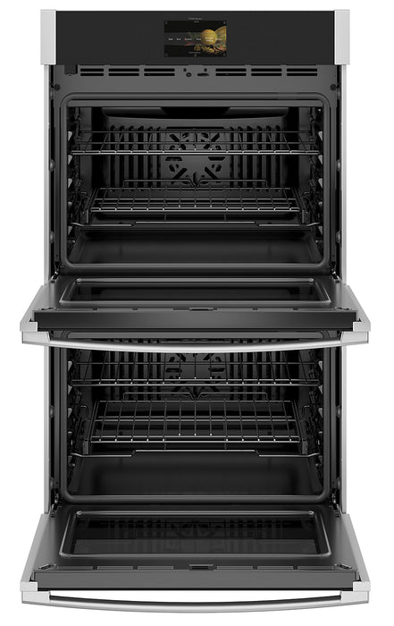 Profile 30\" 10 Cu. Ft. Electric Double Wall Oven with True European Convection - Stainless - PTD7000SNSS