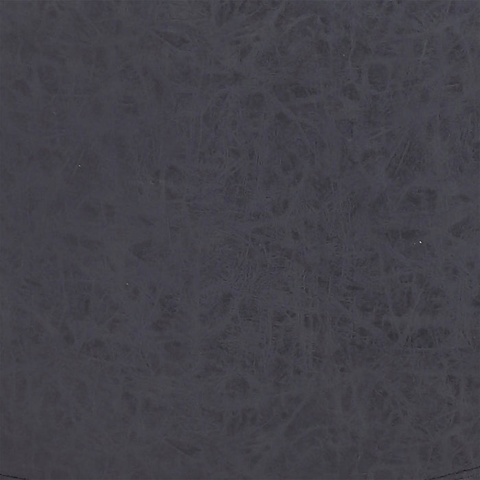 Tess Dining Chair with Leather-Look Fabric, Metal - Grey