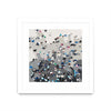 \"Crowd Sourcing\" Matted and Framed White 30x30 Wall Art
