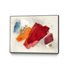 \"Equilibrium V4\" Canvas Framed Black 40x30 Wall Art