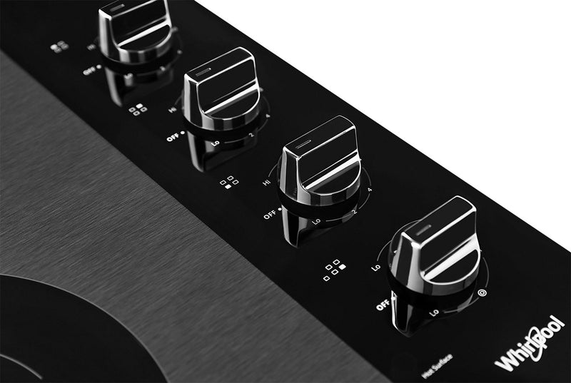 Whirlpool 30\" 4-Element Electric Cooktop - Black - WCE55US0HB