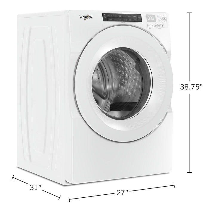 Whirlpool 5.0 Cu. Ft. Front-Load High-Efficiency Washer - White - Stackable - WFW560CHW