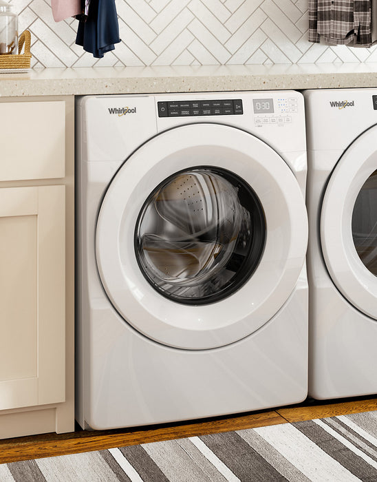 Whirlpool 5.0 Cu. Ft. Front-Load High-Efficiency Washer - White - Stackable - WFW560CHW