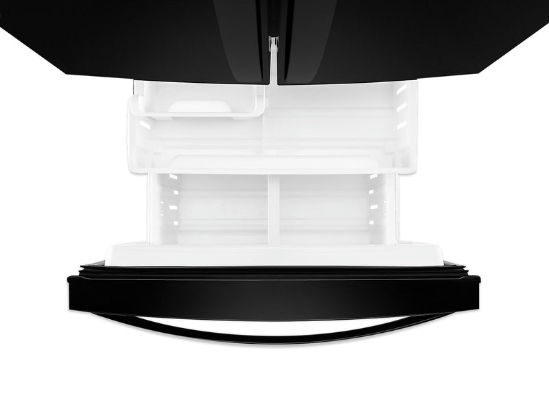 Whirlpool 30\" 20 Cu. Ft. French-Door Refrigerator - Black - WRF560SMHB