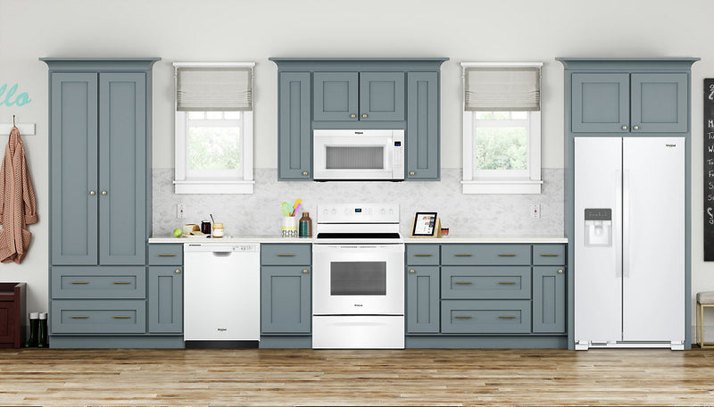 Whirlpool 36\" 25 Cu. Ft. Side-by-Side Refrigerator - White - WRS315SNHW