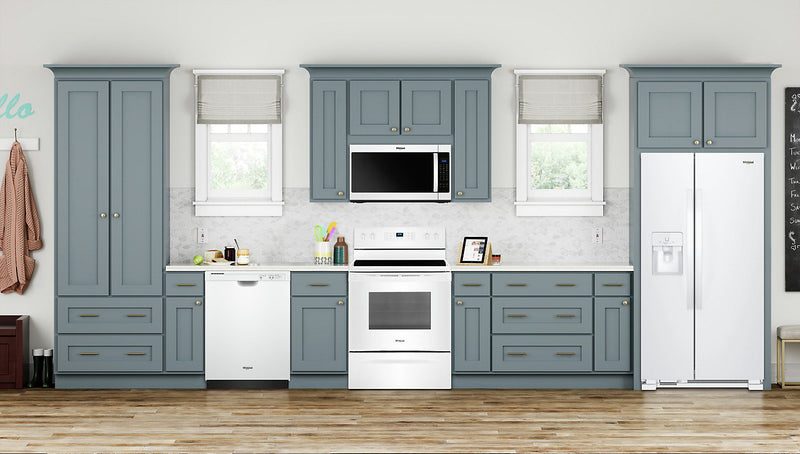 Whirlpool 33\" 21 Cu. Ft. Side-by-Side Refrigerator - White - WRS321SDHW