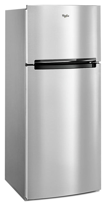 Whirlpool 28\" 18 Cu. Ft. Top-Mount Refrigerator - Print Resist Metallic Steel - WRT518SZFG
