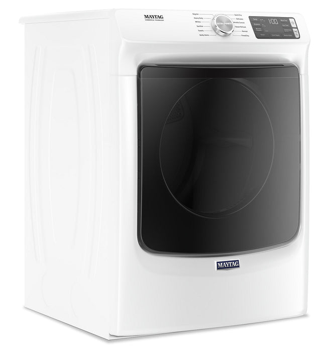 Maytag 7.3 Cu. Ft. Electric Dryer with Steam - White - Stackable - YMED6630HW