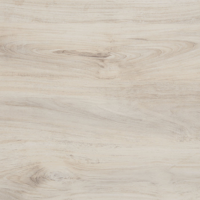 Abby Panel Bed with Headboard & Frame, LED, USB, White - Full Size