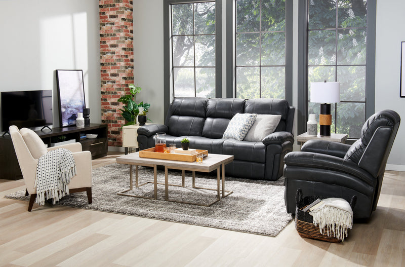 Adel 28.5\" Linen-Look Fabric Accent Chair with Wood Base - Beige