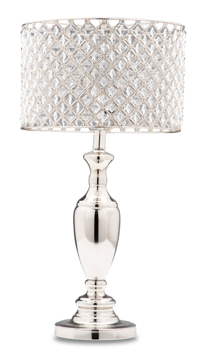 Amalia 25\" Glam Crystal Table Lamp
